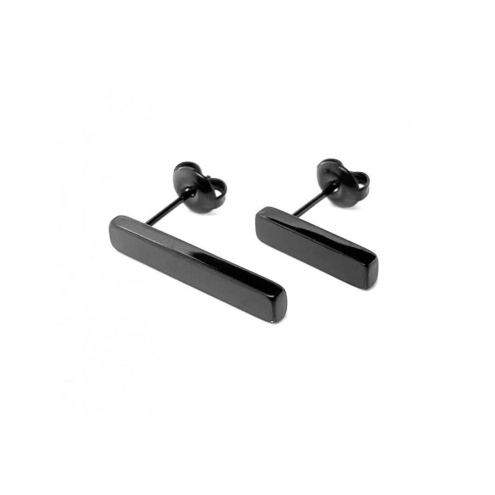 Náušnice z lesklej  chirurgickej ocele 18716