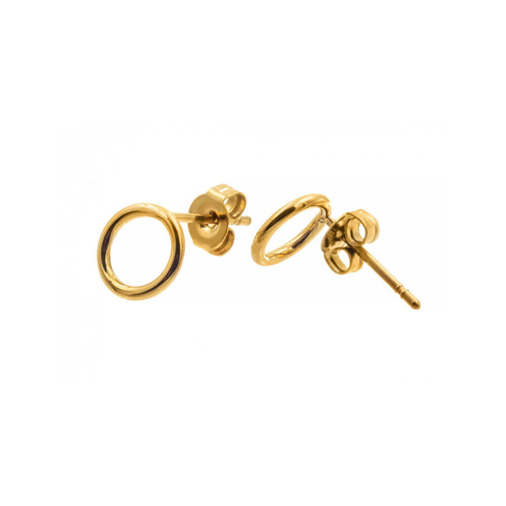 Náušnice z chirurgickej ocele v tvare kruhu 18718