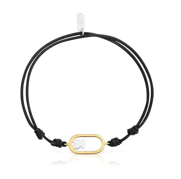 Tous Čierny nylonový náramok pre ženy Camille 1004561100