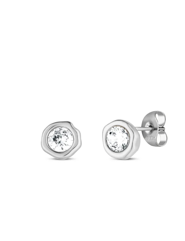 Vuch Štýlové kôstkové náušnice Ellin Silver