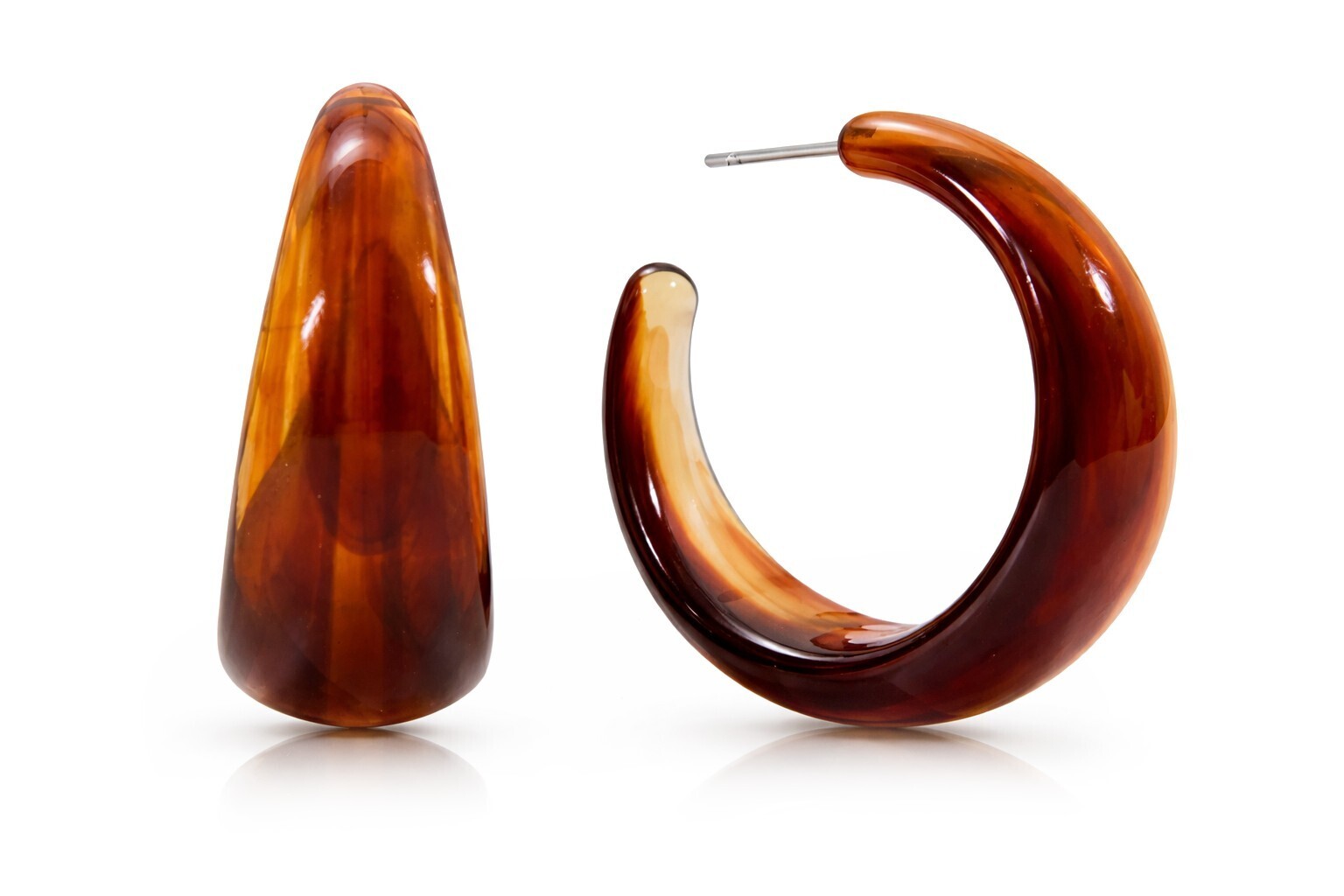 Troli Slušivé kruhové náušnice VJDE0208020-BR