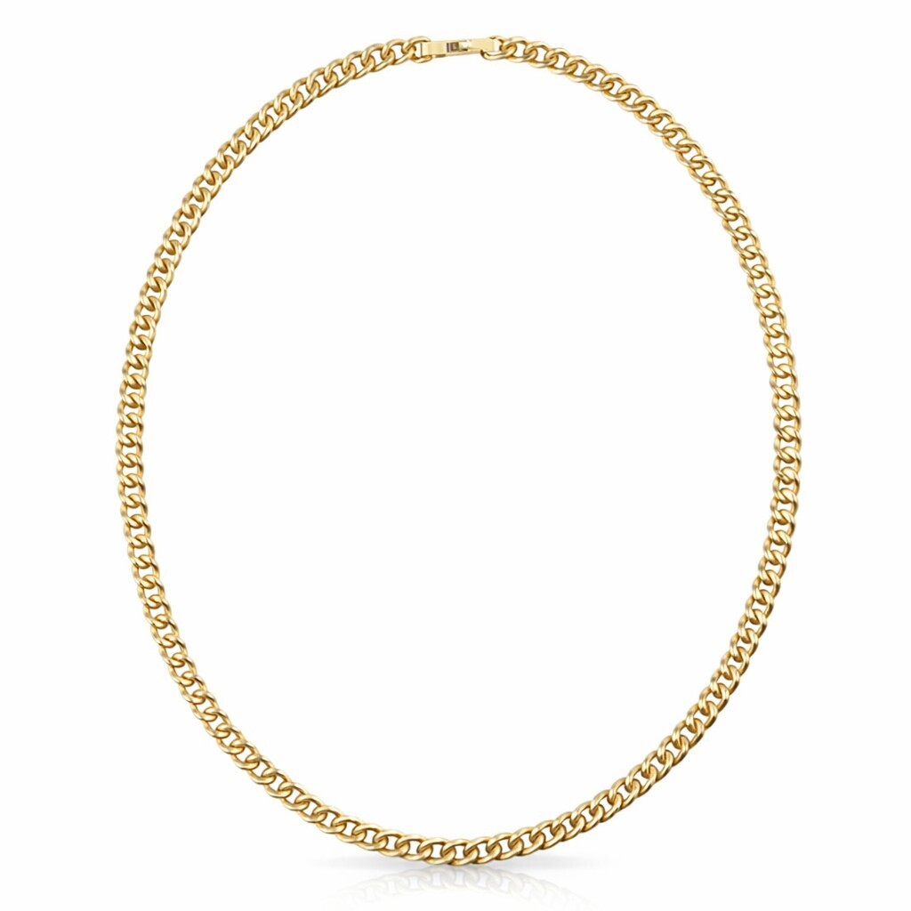 Guess Pánska pozlátená retiazka Hype UMN70033