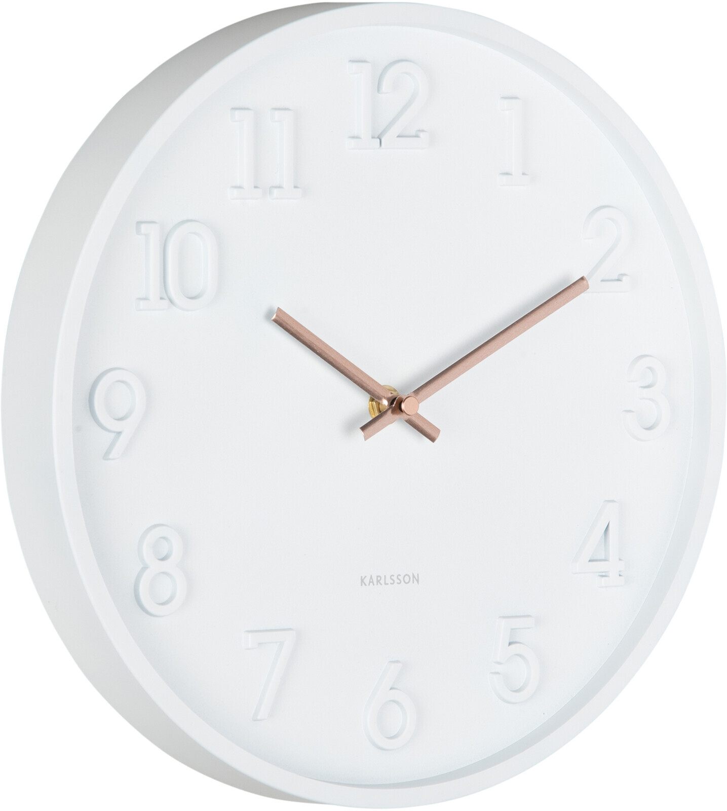 Karlsson Designové nástěnné hodiny 6041WH