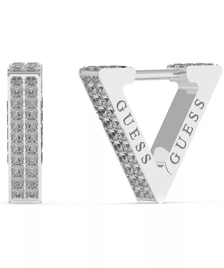 Guess Trojuholníkové náušnice Crazy Earrings JUBE03306JWRHT-U