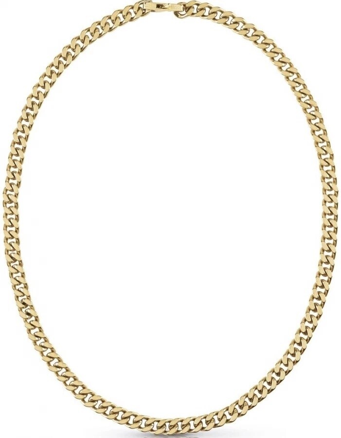 Guess Štýlová pozlátená retiazka Hype JUMN01347JWYGT