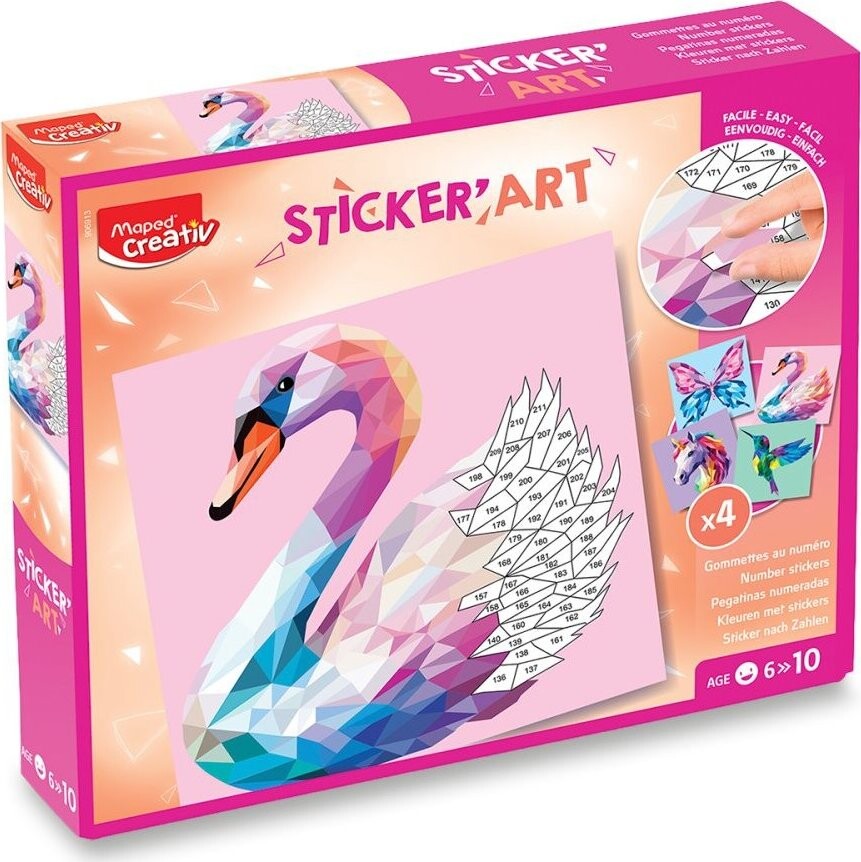 MAPED Sticker'Art Elegant Creatures
