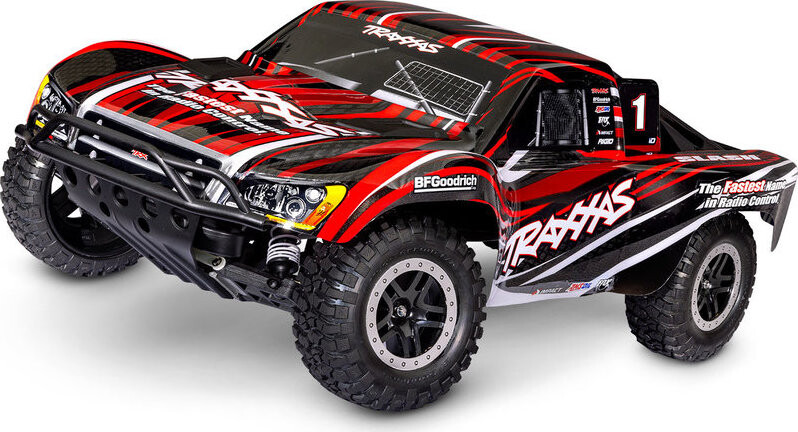 Traxxas Slash 1:10 HD RTR červené