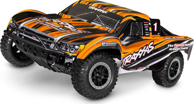Traxxas Slash 1:10 HD RTR oranžové
