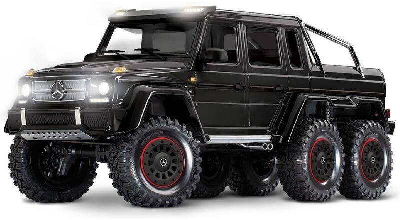 Traxxas TRX-6 Mercedes G 63 6x6 1:10 RTR čierny