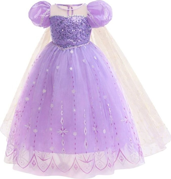 PRINCESS Pohádkové šaty s vlečkou vel. 110 - Princezna Violet