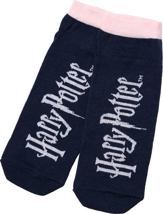 Hogwarts: Ponožky modro-růžové, 4 páry, vel. 43 - 46