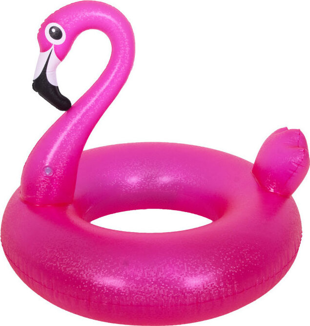 SunClub 35033 Nafukovací kruh 94 cm, plameňák