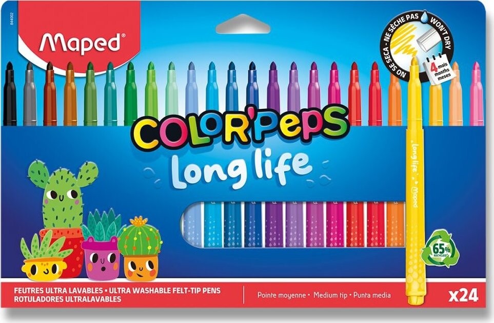 MAPED Long Life 2.0, 24 barev