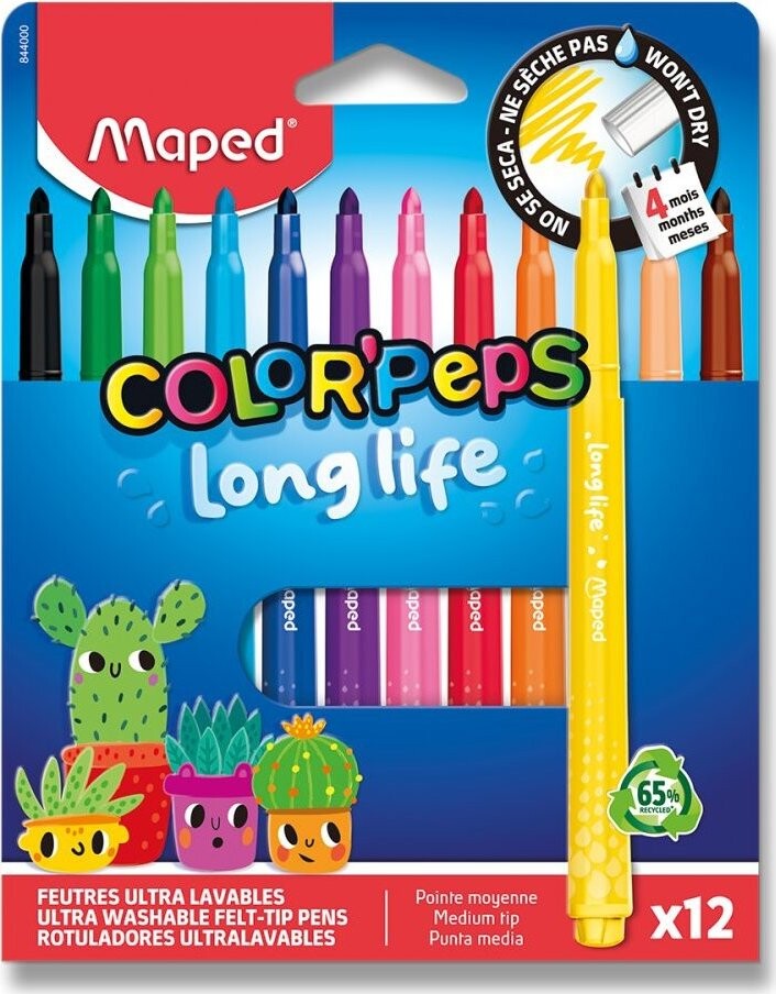 MAPED Long Life 2.0, 12 barev