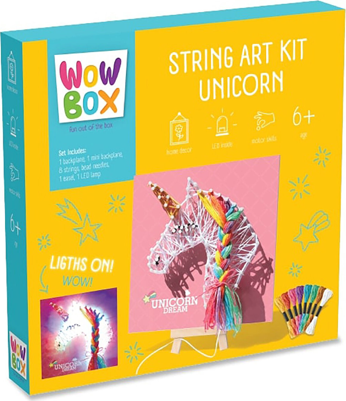 Wow Box Jednorožec LED