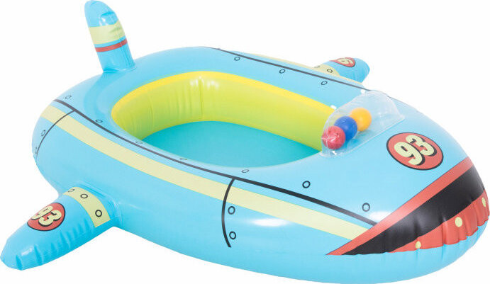 SunClub 35281 Dětský nafukovací člun 84 × 89 cm, letadlo