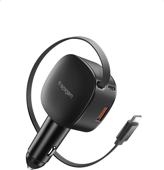 Spigen Essential 60 W Car Charger EV603BT Black