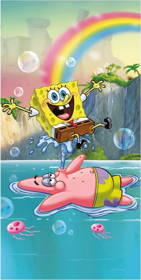 Sponge Bob: Tropical Duo 70 × 140 cm