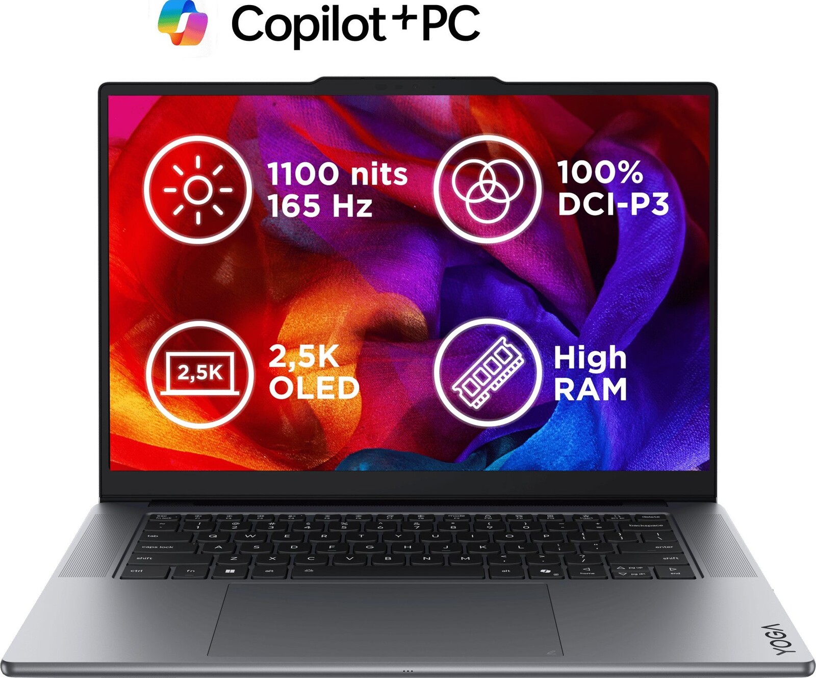 Lenovo Yoga Pro 7 15IPH11 Luna Grey celokovový