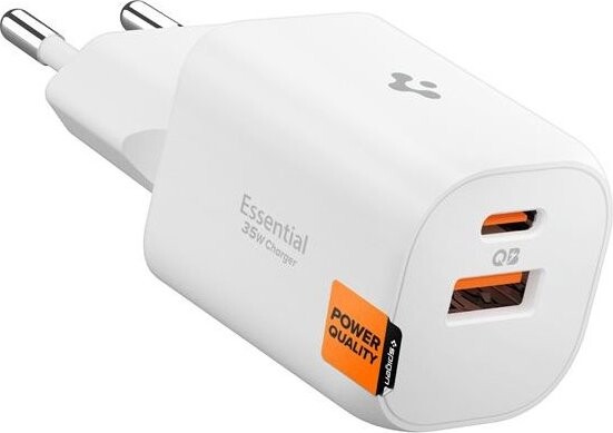 Spigen Essential 35 W Wall Charger EE352EU White