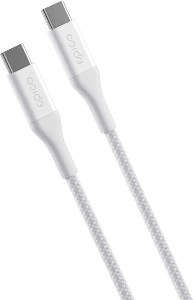 Epico UltraLink USB-C na USB-C 240 W 2 m kábel EC33 – biely