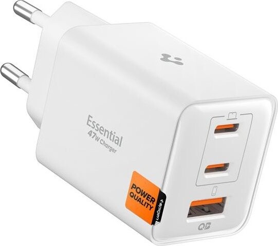 Spigen Essential 47 W Wall Charger EE473EU White