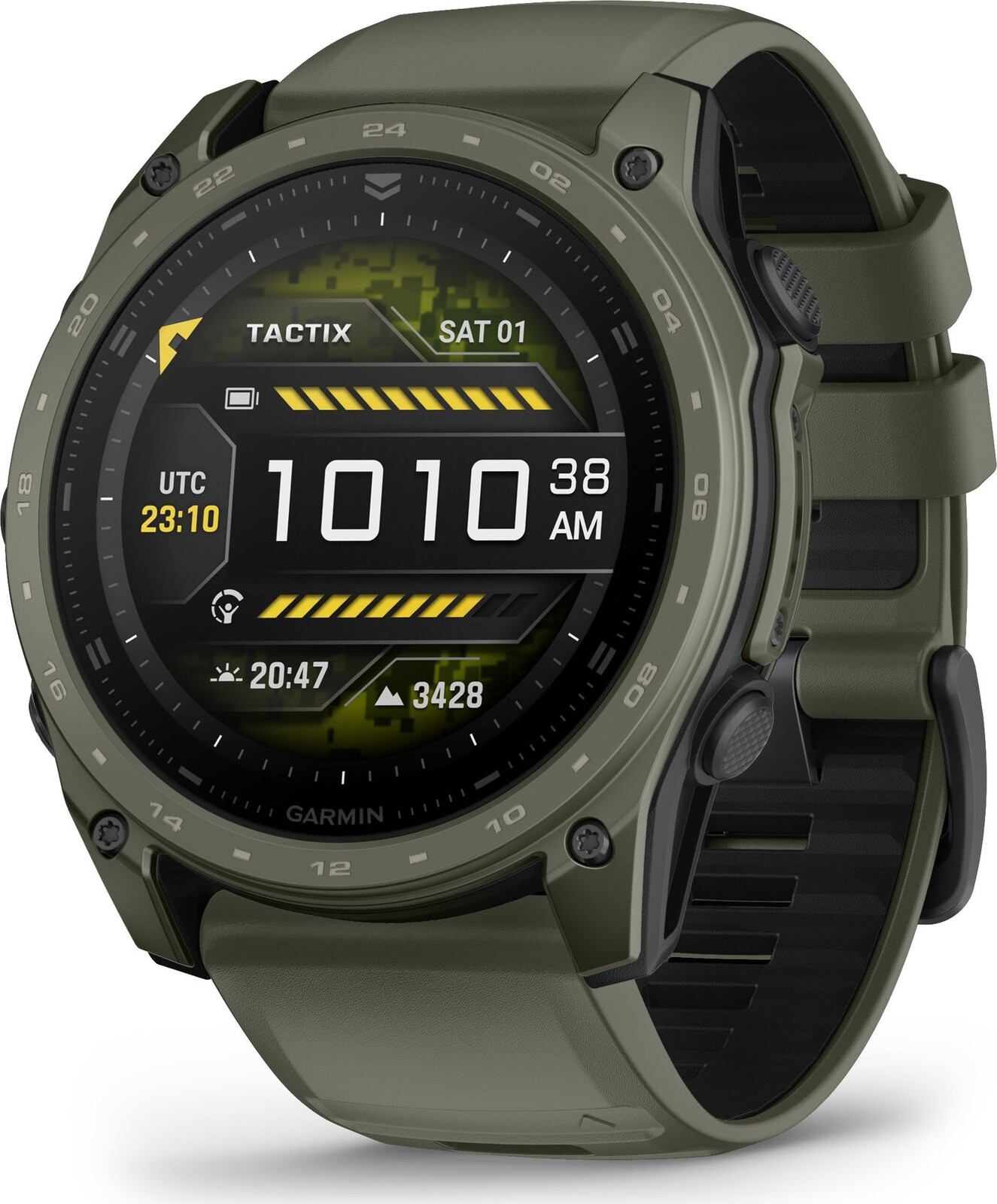 Garmin Tactix 8 51mm AMOLED Cerakote Olive Drab