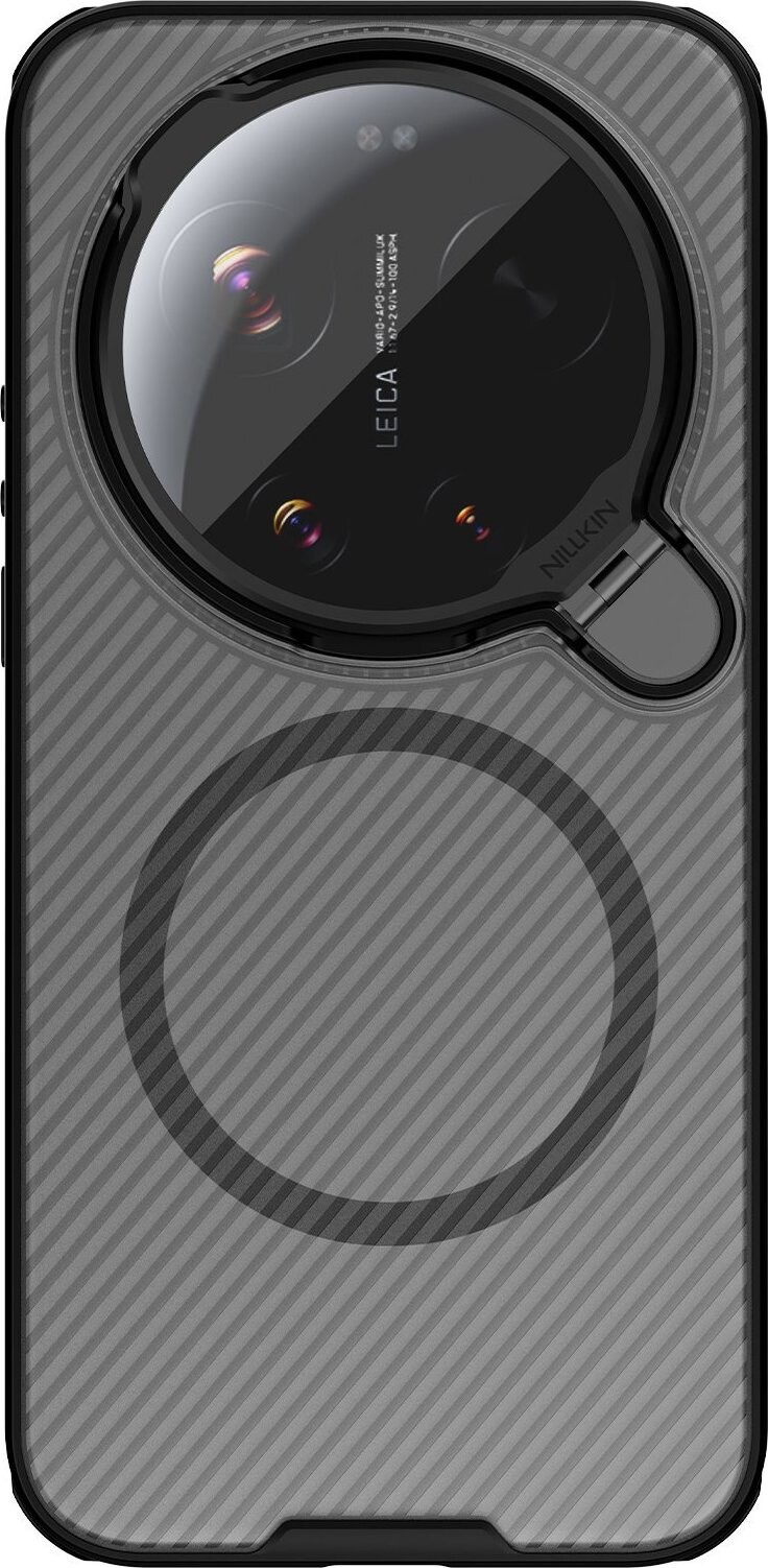 Nillkin CamShield Prop Magnetic (Transparent Lens) Zadný Kryt pre Xiaomi 17 Ultra Transparent Black