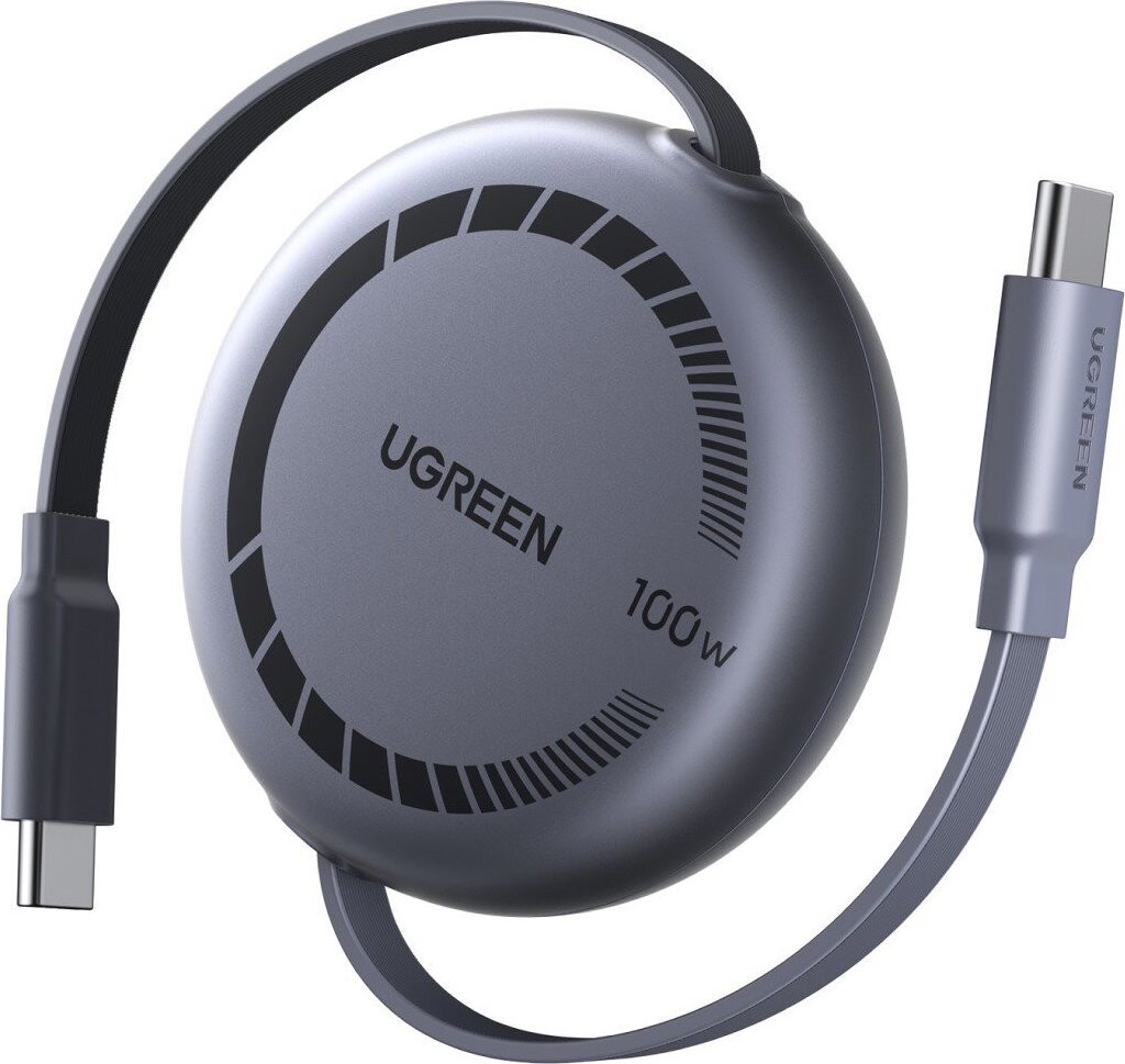 UGREEN USB-C na USB-C PD Fast Charging Retractable Cable 100 W Max 1 m