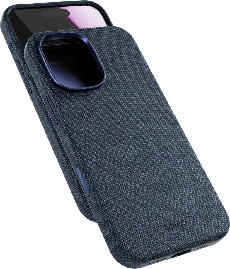 Epico SolidWoven Pro Mag+ Case iPhone 17 Qi2 & MagSafe kompatibilný – modrý