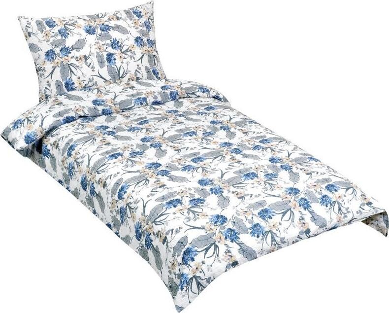 Bellatex modrý květ, 140 × 220, 70 × 90