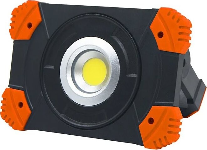 Solight 10 W, přenosný, nabíjecí, 1000 lm, oranžovo-černý