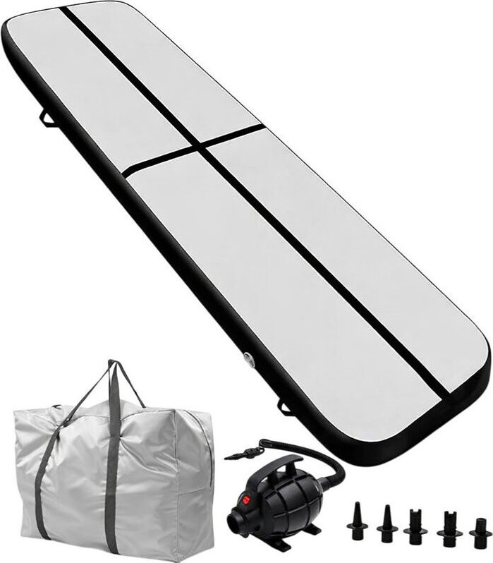 Gordon G1197 Airtrack nafukovací žíněnka 500 × 100 × 10 cm + příslušenství, černá