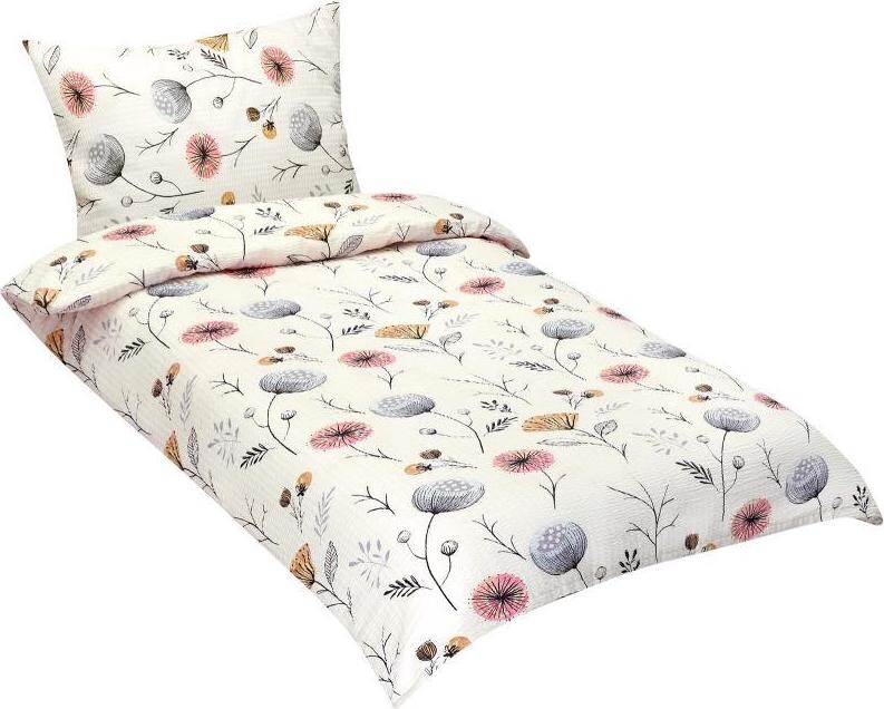 Bellatex Povlečení krep 80/709 makovice 140 × 220, 70 × 90 cm