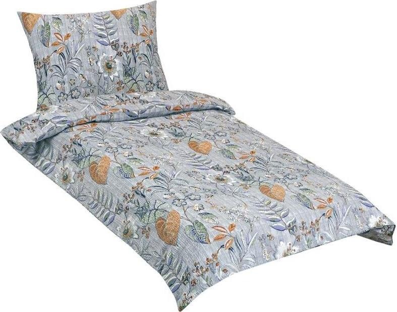 BELLATEX Obliečky krep 80/763 lístie fialové 140 × 200, 70 × 90