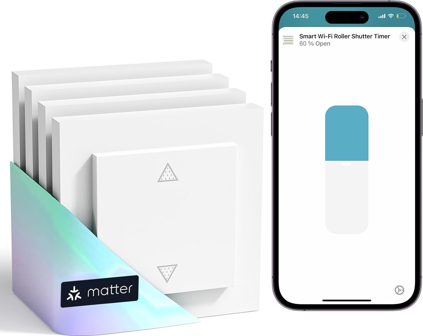 Meross Smart WiFi Roller Shutter Timer (4 pack)