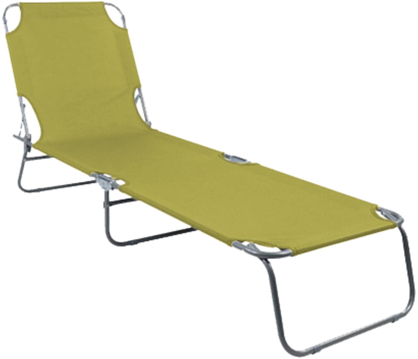 Linder Exclusiv Záhradné polohovacie ležadlo zelené