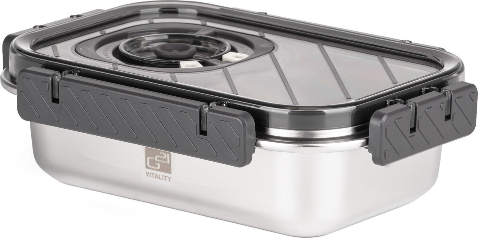 G21 Dóza vakuovací 0,68 l nerezová