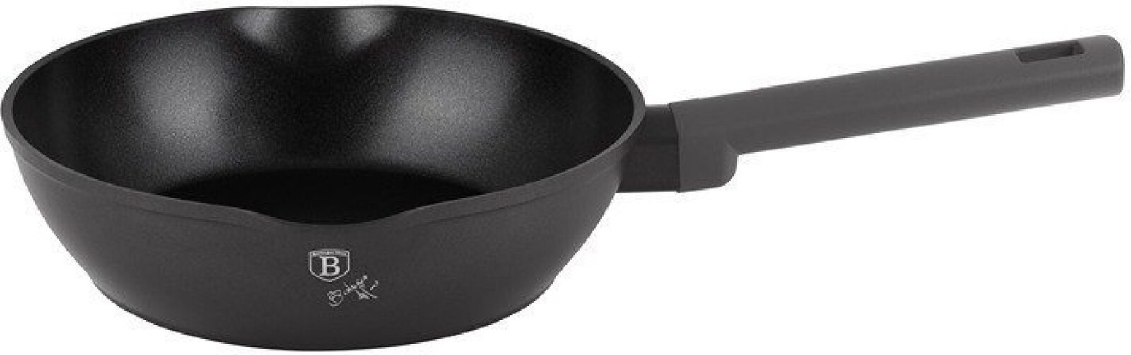BerlingerHaus Antracit Collection Panvica hlboká s titánovým povrchom 24 cm