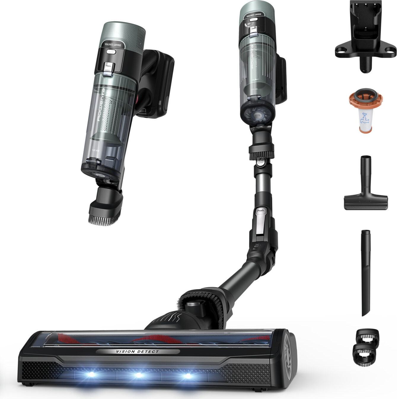 Rowenta RH7A35E0 X-Force Flex 10.80 Allergy Auto 3v1