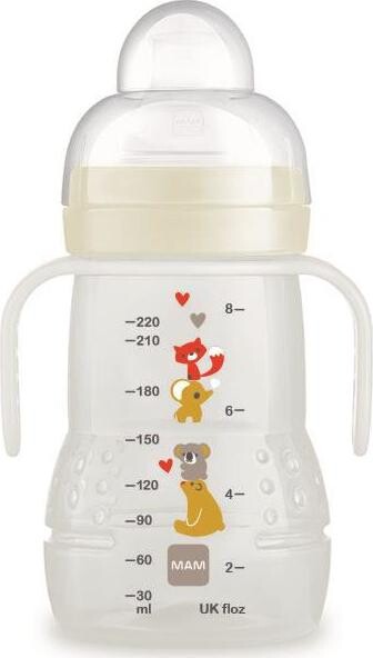 MAM TRAINER béžová 4 m+ 220 ml