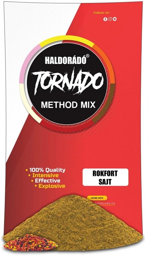 Haldorádó Method Mix Tornado 500 g Rokfort sýr