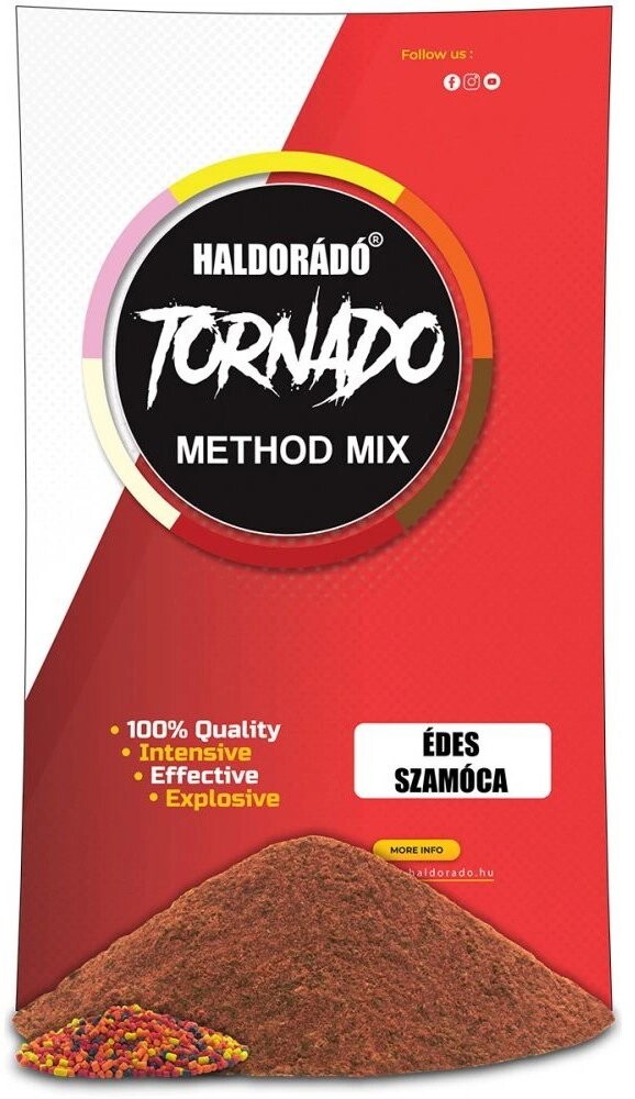 Haldorádó Method Mix Tornado 500 g Sladká jahoda