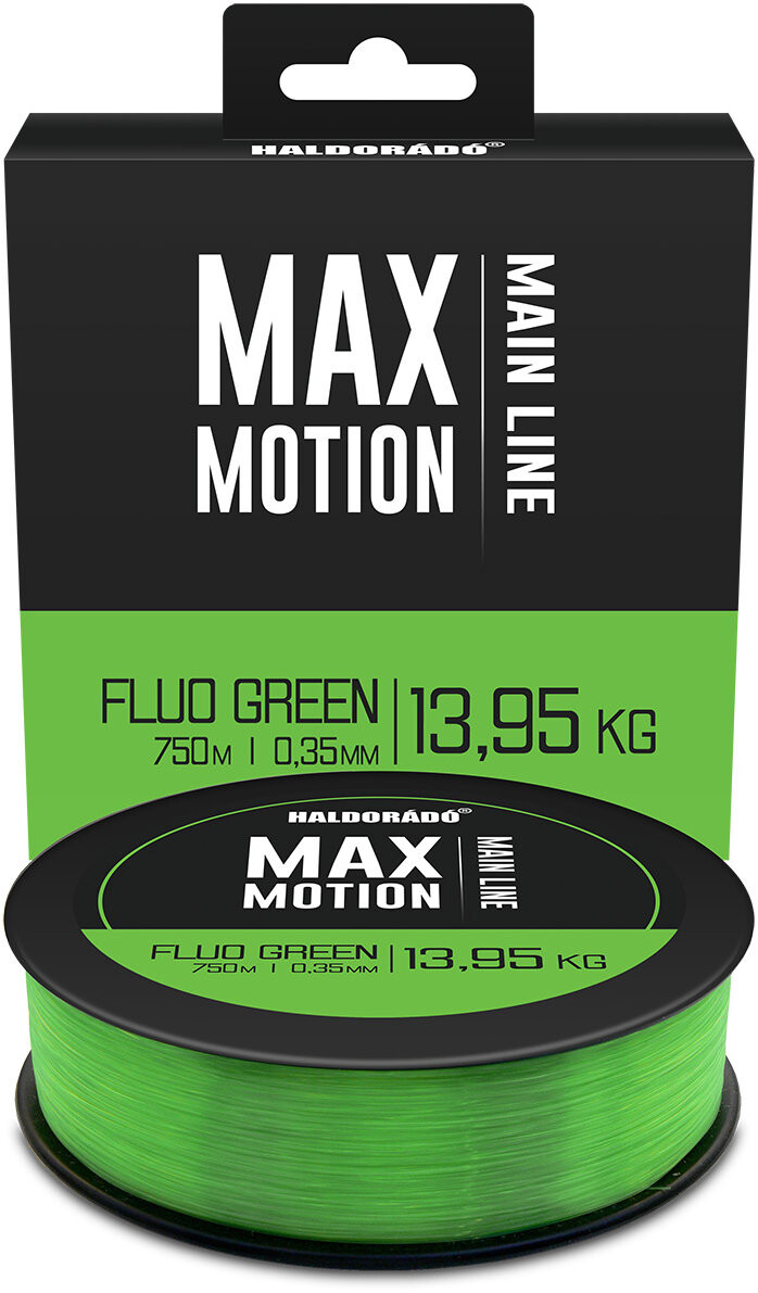 Haldorádó Vlasec Max Motion Fluo Green 750 m 0,35 mm 13,95 kg