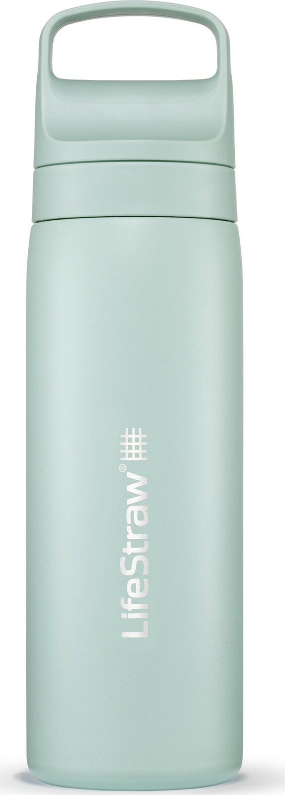 LifeStraw Go 2.0 nerezová filtrační láhev na vodu, 18 oz, mořská pěna