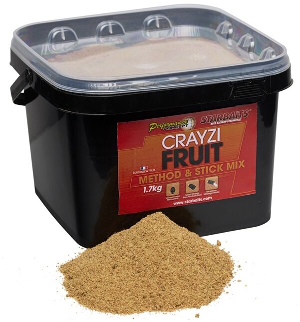 Starbaits Method & Stick Mix Crayzi Fruit 1,7 kg