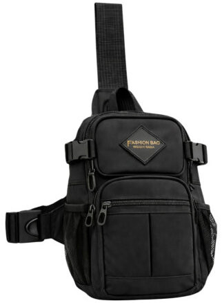 Verk 27788 Multifunkční crossbody taška přes rameno, 32 cm, černá