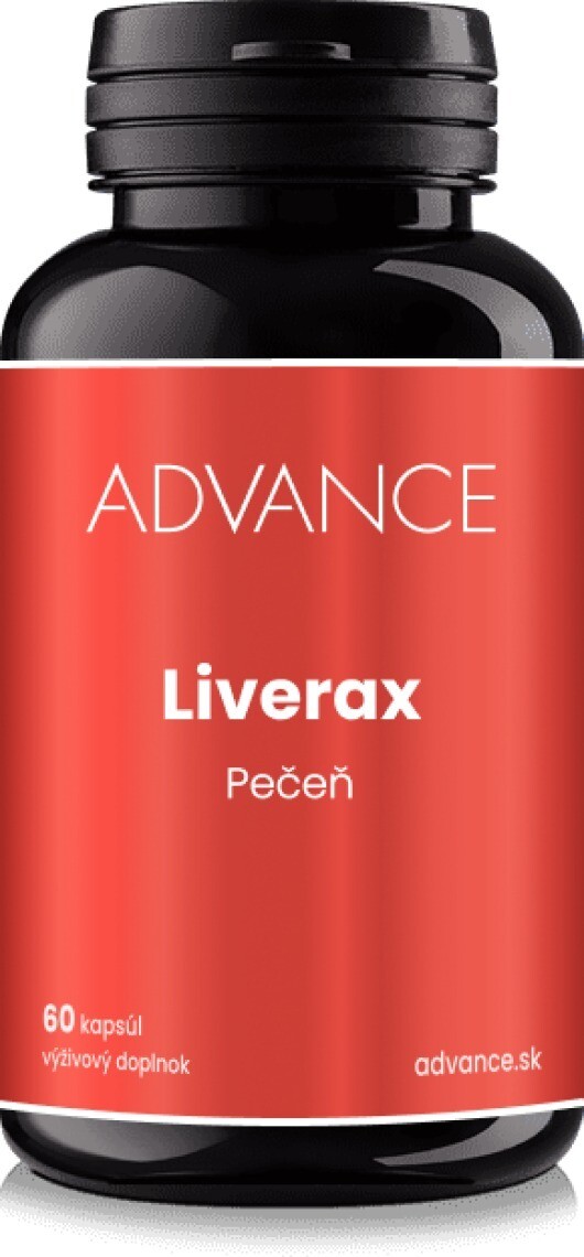 ADVANCE Liverax 60 kapsúl – pečeň