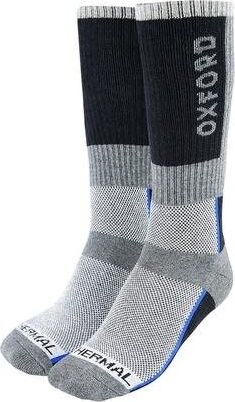 OXFORD ponožky Thermal, (sivé / čierne / modré, veľkosť S)