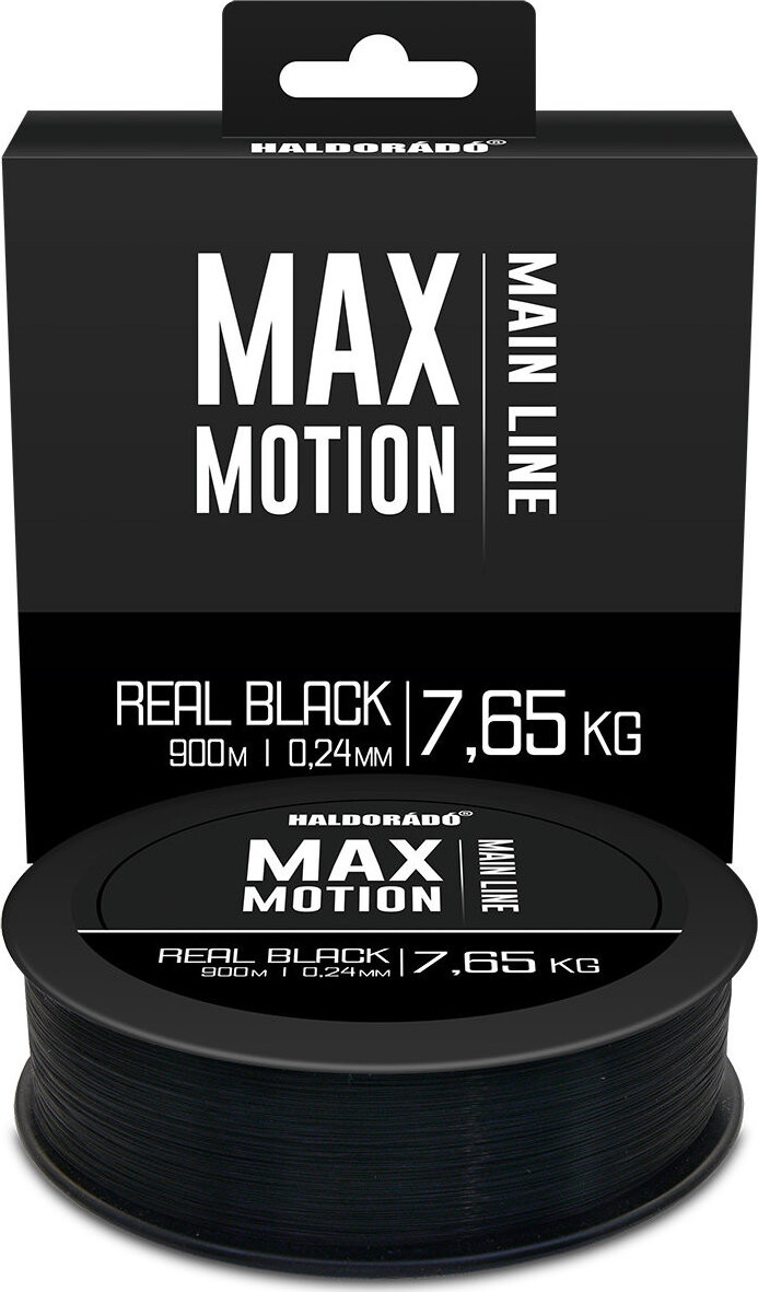 Haldorádó Vlasec Max Motion Real Black 900 m 0,24 mm 7,65 kg